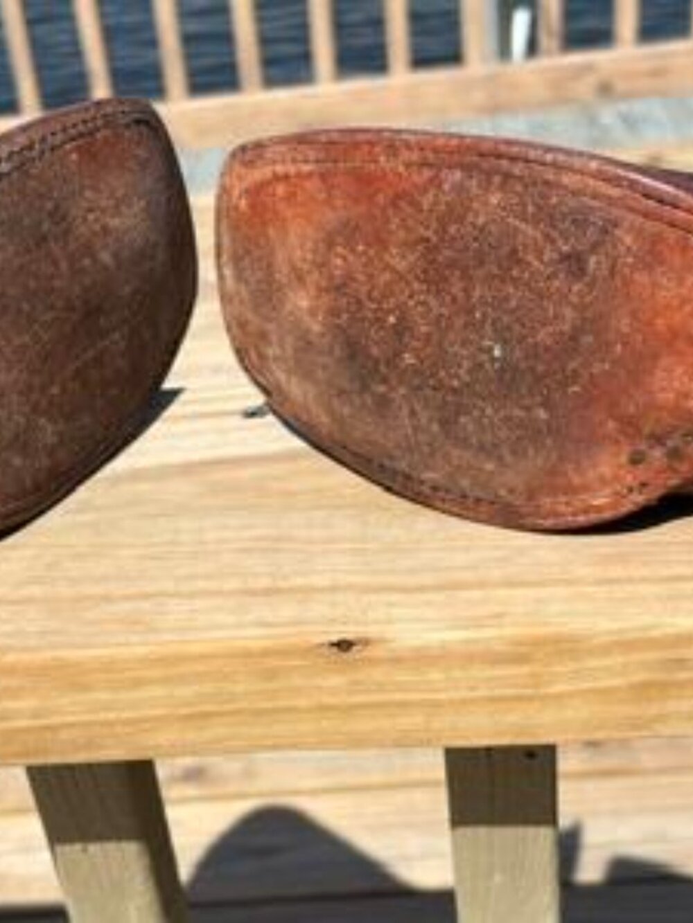 Justin Remuda L5527 Women Turquoise Brown Smooth Ostrich Western Boots 8B - Picture 7 of 11